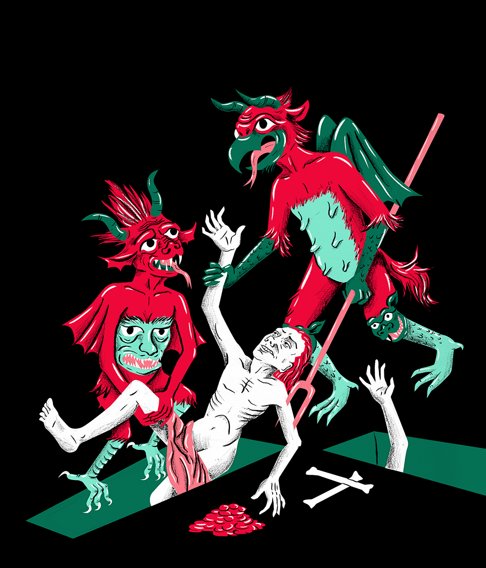 demons colour 2 red small
